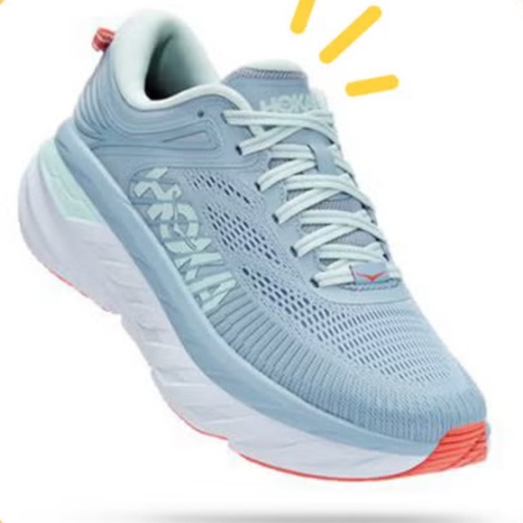 Hoka One One Bondi 7 Time to Fly Running Shoes Women’s Size 10 D (Wide) - Picture 1 of 16